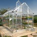 Palram Snap and Grow Greenhouse, 6' x 16', Silver   555918655